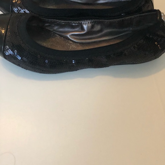Coach Black Sequin Flats - Picture 4 of 4